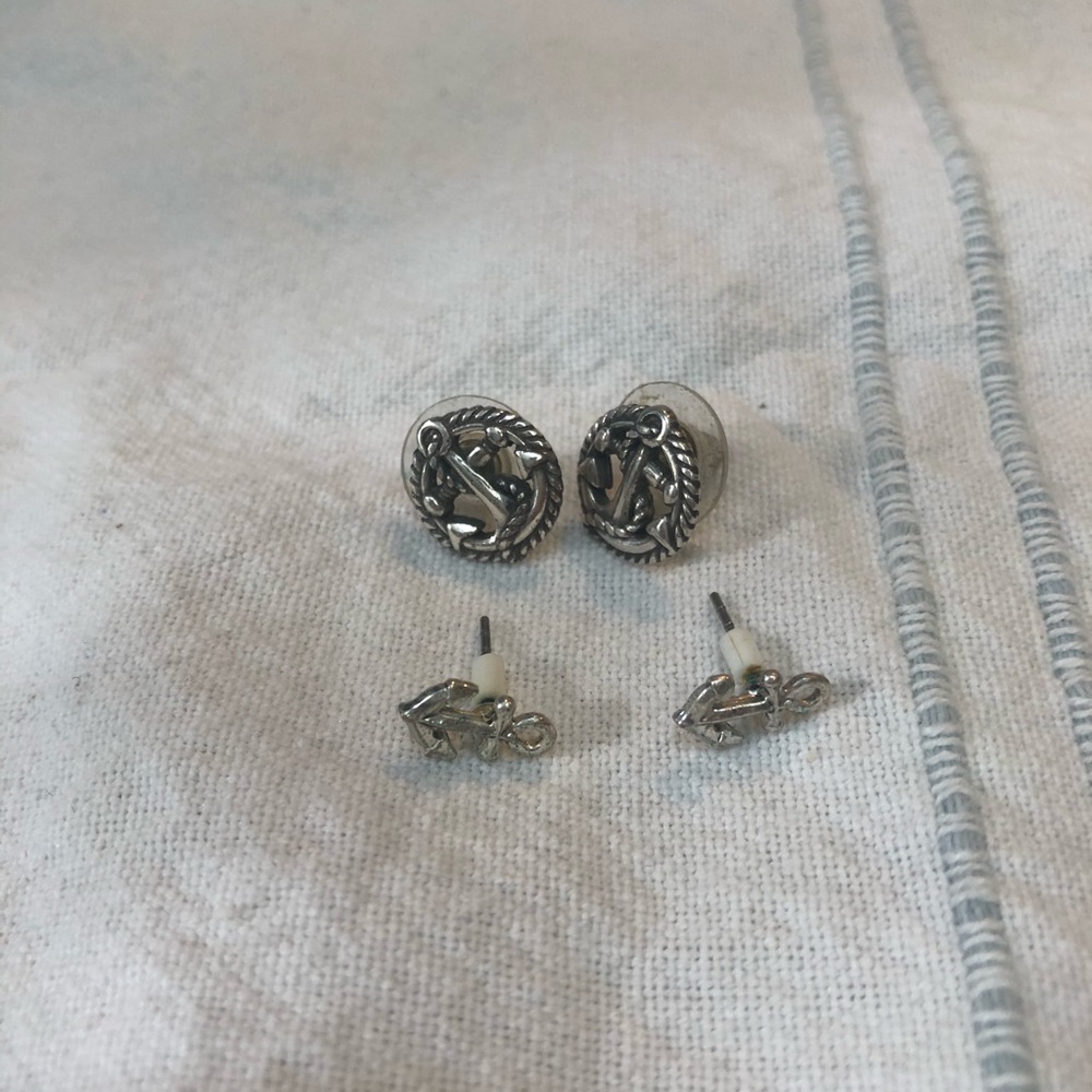 Anchor earrings - Picture 1 of 1